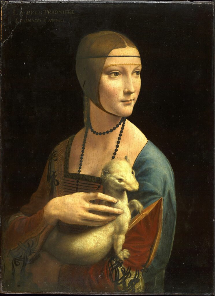 Dama con l’ermellino di Leonardo