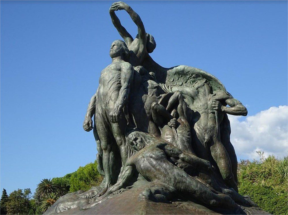 Maciste, Garibaldi e D’Annunzio: la loro storia è un monumento che si trova a Genova, sullo scoglio dei Mille