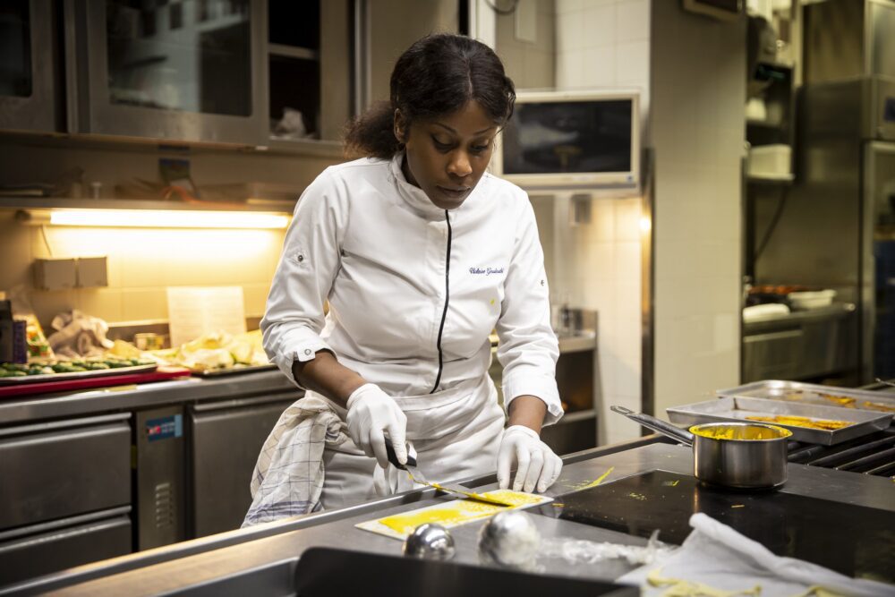 Chef Victoire Gouloubi - prima executive chef donna nera nel nostro Paese