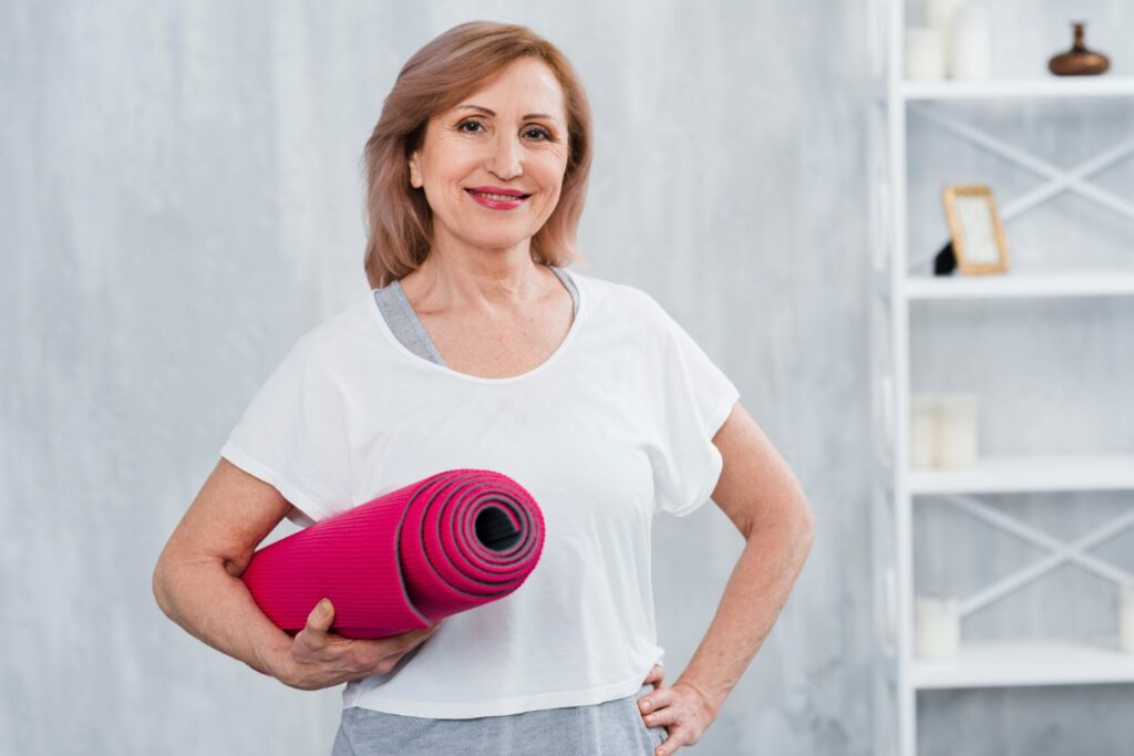 Gli effetti dello yoga in menopausa 