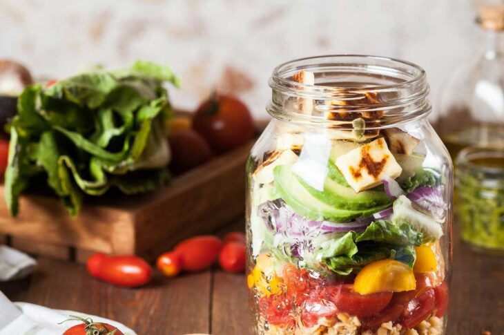 Il pranzo perfetto da portare con sé: Insalata Autunnale in barattolo