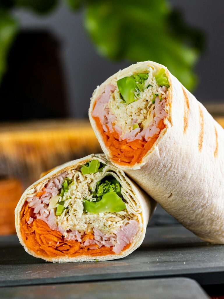 Wrap con Tofu Affumicato e Verdure