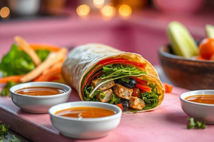 Wrap con Tofu Affumicato e Verdure