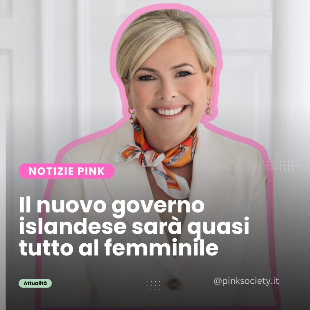 il nuovo governo islandese sarà quasi tutto al femminile