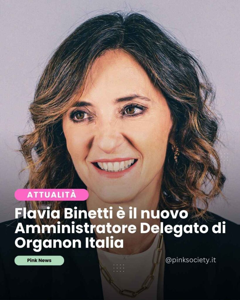 Flavia Binetti è il nuovo Amministratore Delegato di Organon Italia