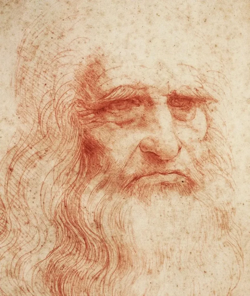 Leonardo da Vinci e il suo selfie ante litteram