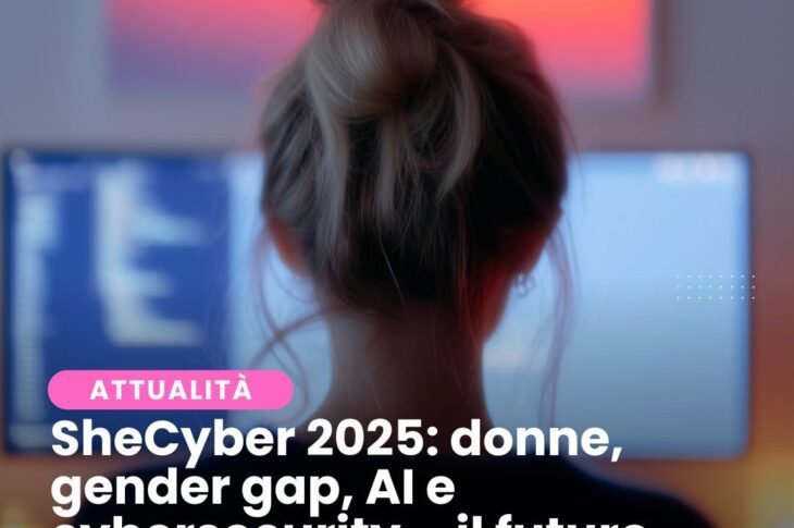 SheCyber 2025: donne, gender gap, AI e cybersecurity – perché il futuro digitale ha bisogno di noi