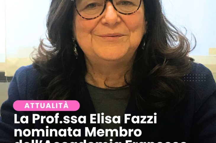 La Prof.ssa Elisa Fazzi
