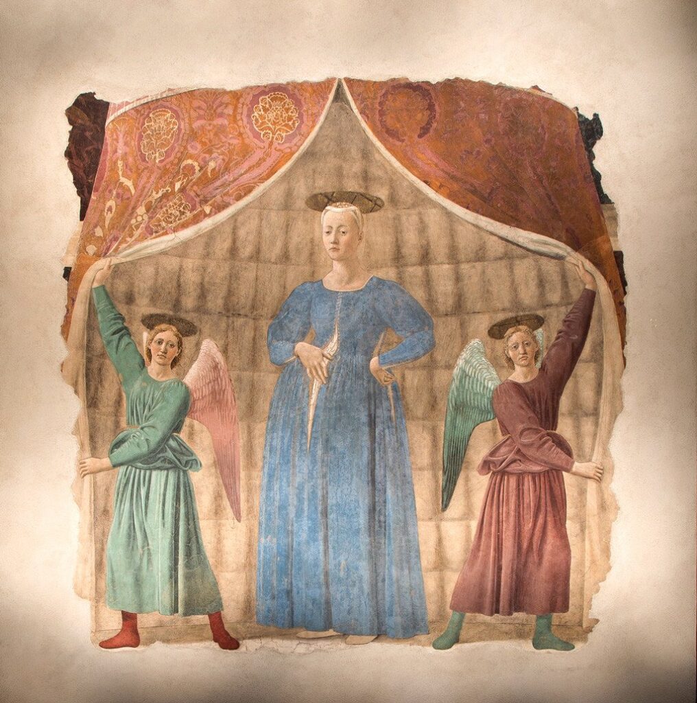 Madonna del Parto di Piero della Francesca