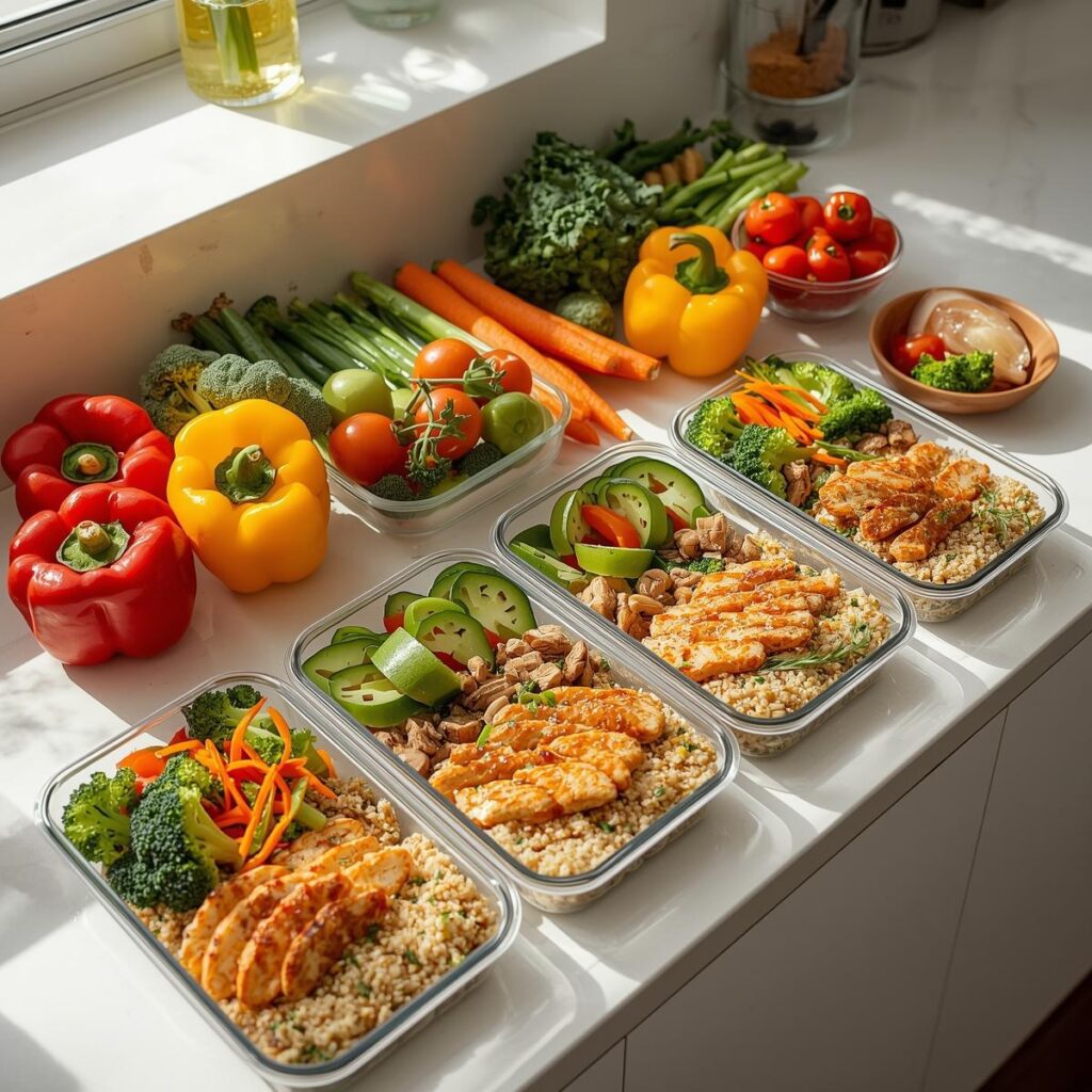 meal prep settimanale