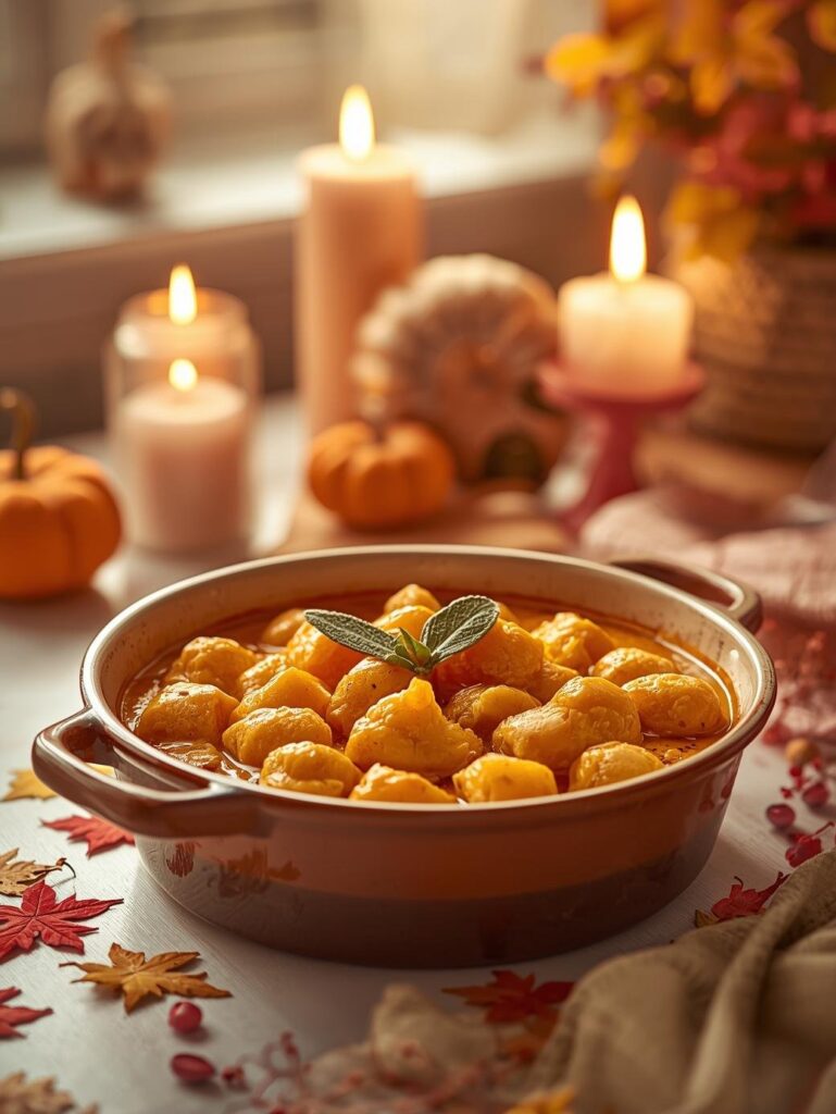 gnocchi alla zucca vegan