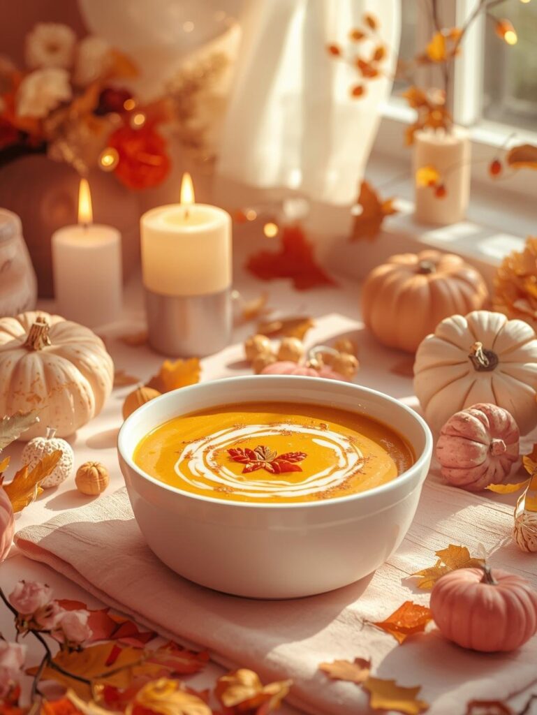vellutata alla zucca vegan