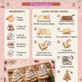 Alberelli di Natale di pasta sfoglia