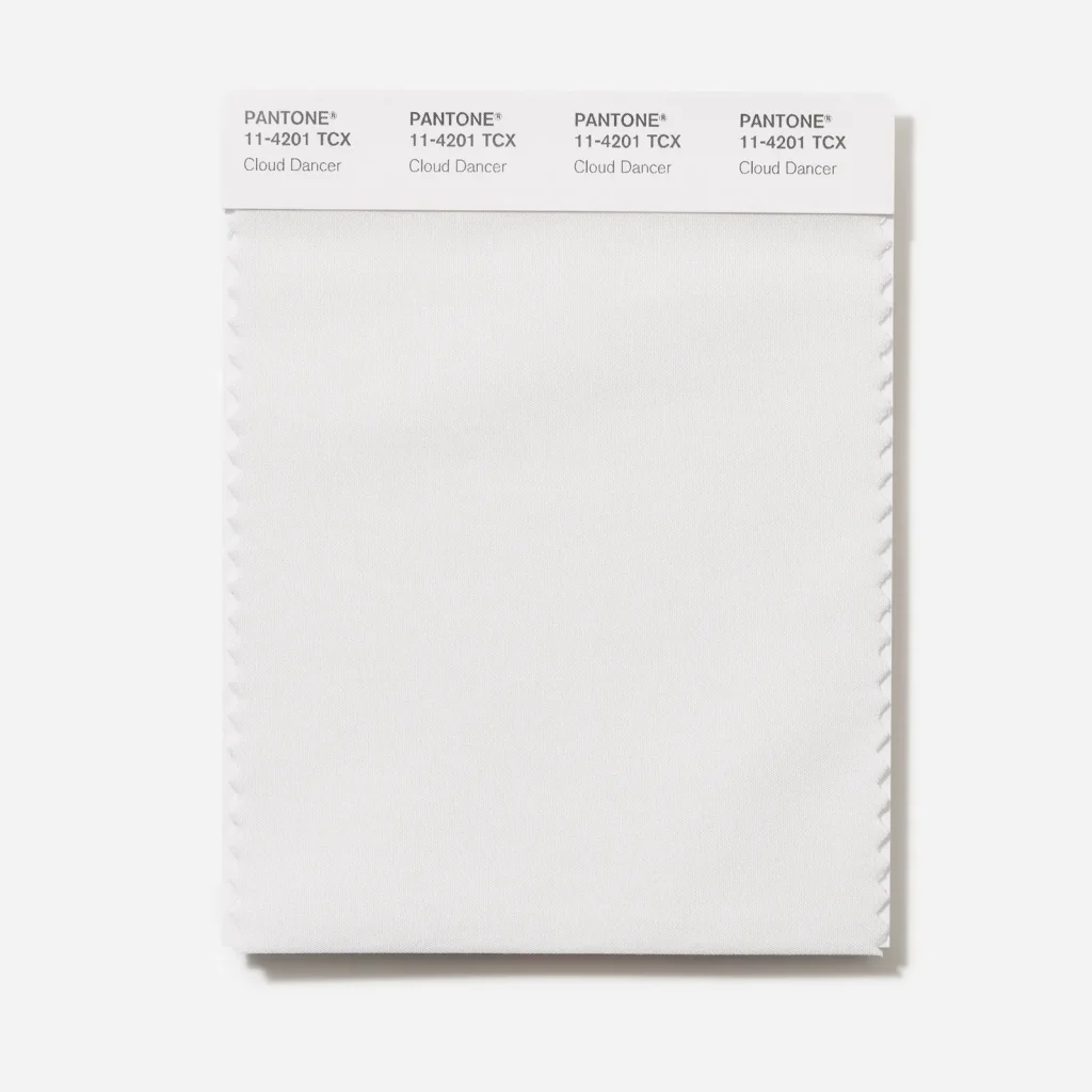 Cloud Dancer Colore Pantone dell’Anno 2026