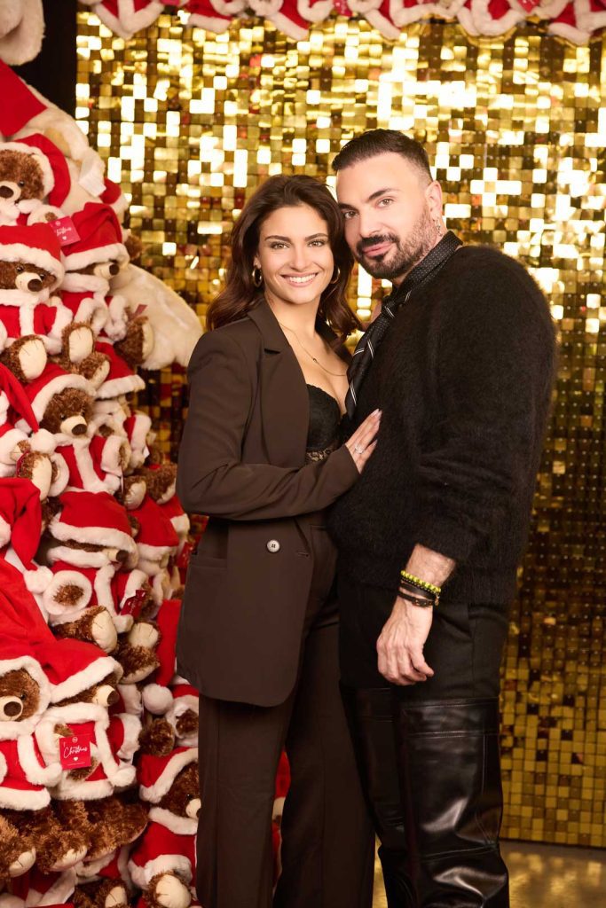 Aurora Giovinazzo e Simone Belli al Magic Christmas party 2025