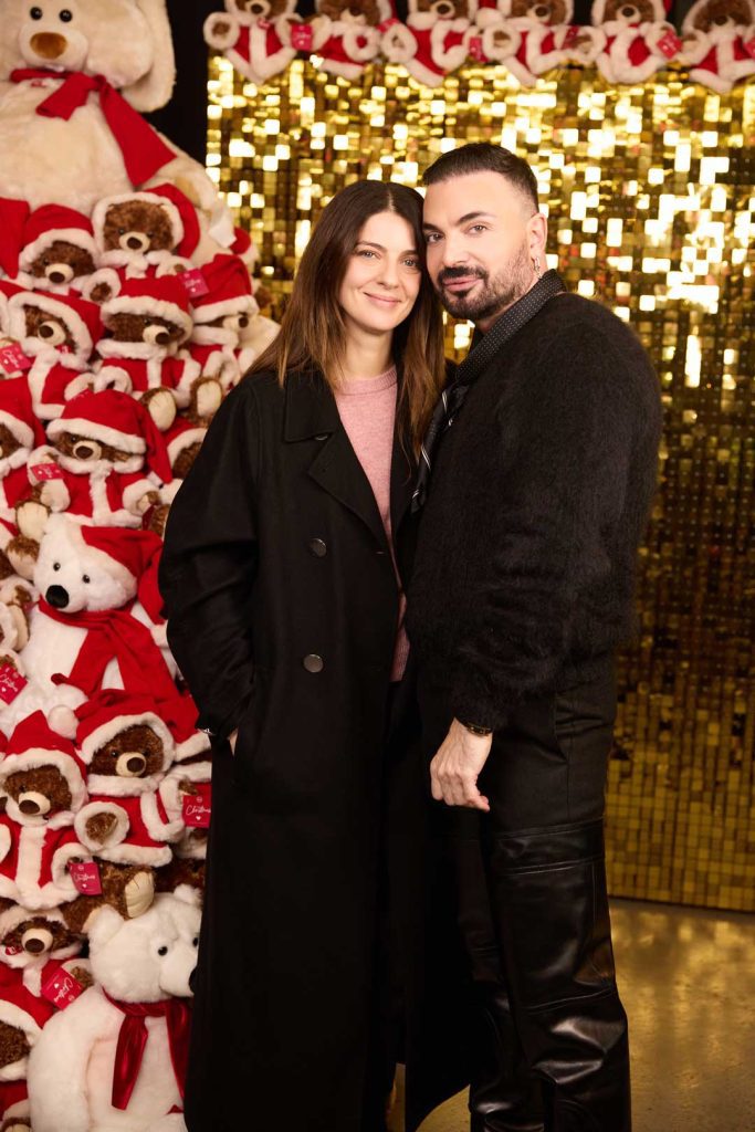 Barbara Ronchi e Simone Belli al Magic Christmas party 2025