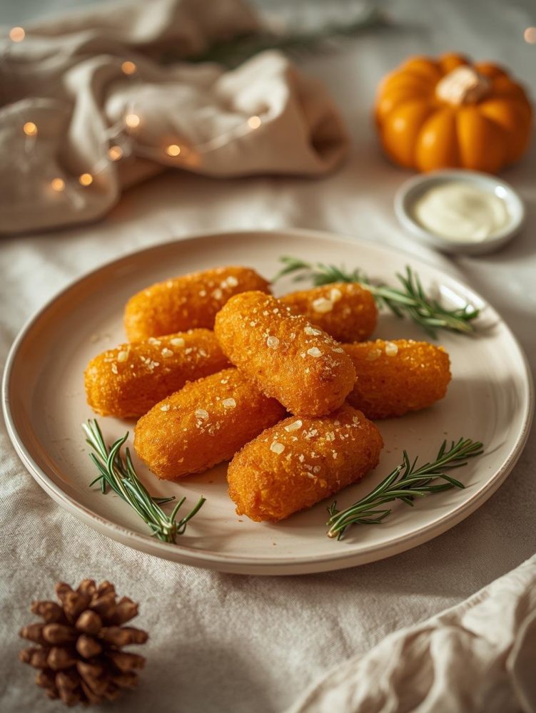 Crocchette di zucca in air fryer