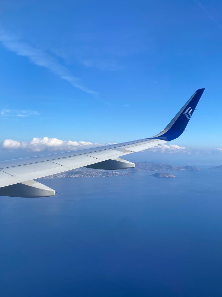 In volo verso Atene