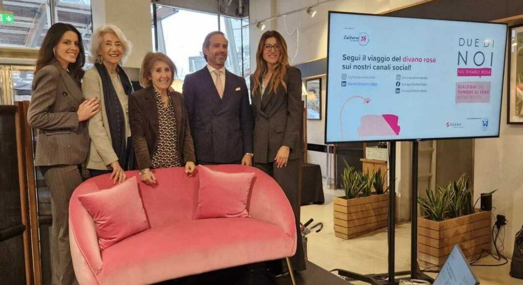 Due di Noi sul divano rosa: Tumore al seno metastatico, la voce delle donne entra nell’Olimpiade Culturale Milano Cortina 2026