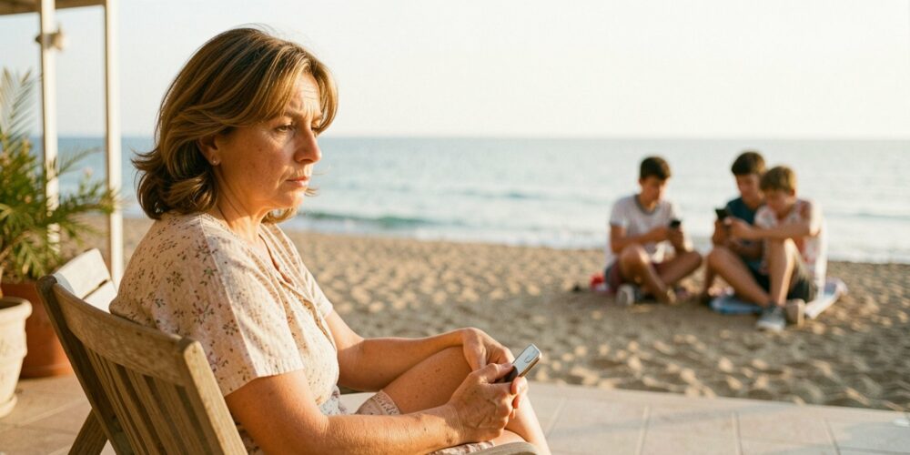 figli adolescenti in vacanza