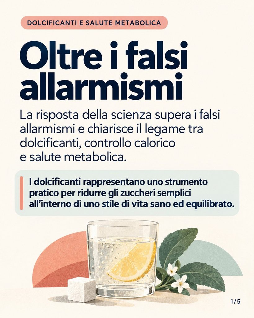 Dolcificanti e salute: la verità scientifica oltre i sensi di colpa e i falsi miti