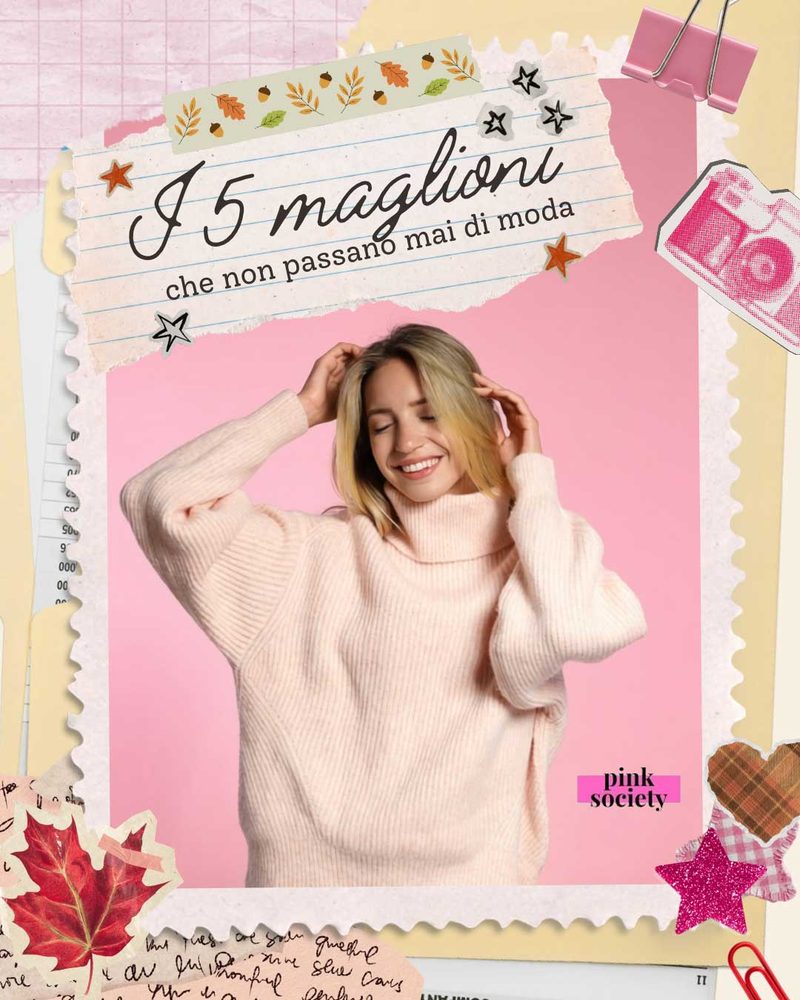 I 5 maglioni che non passano mai di moda: i modelli da avere assolutamente nell'armadio